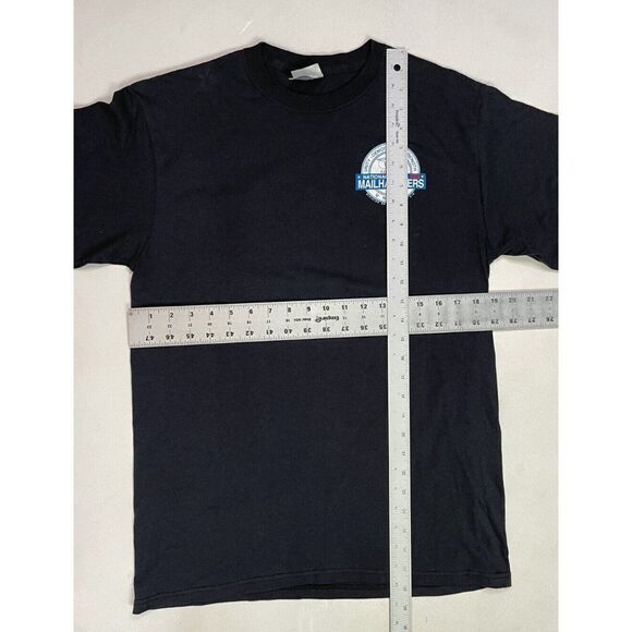 Local 318 National Postal Mailhandlers No Bull Union Graphic T-shirt Men Medium - Picture 6 of 6